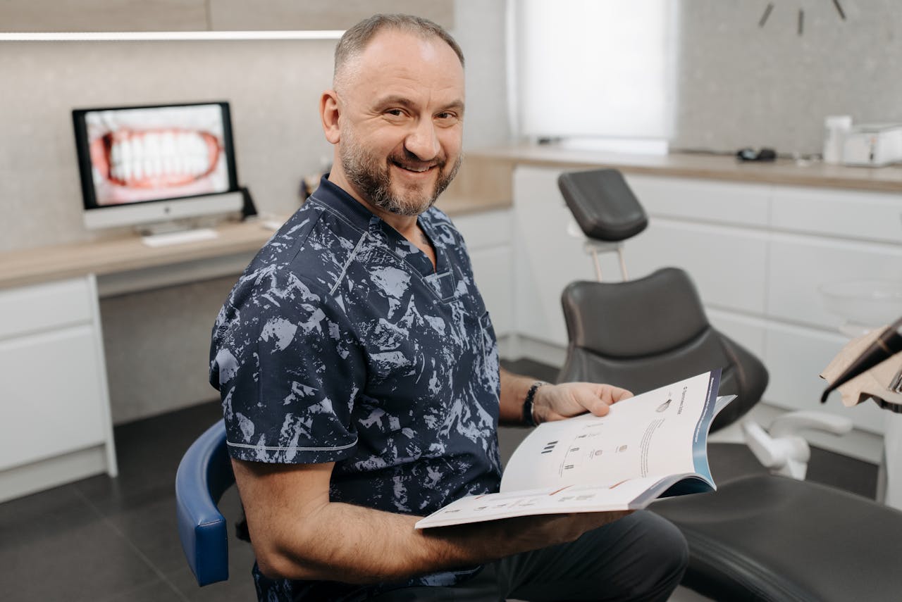 staff member smiling