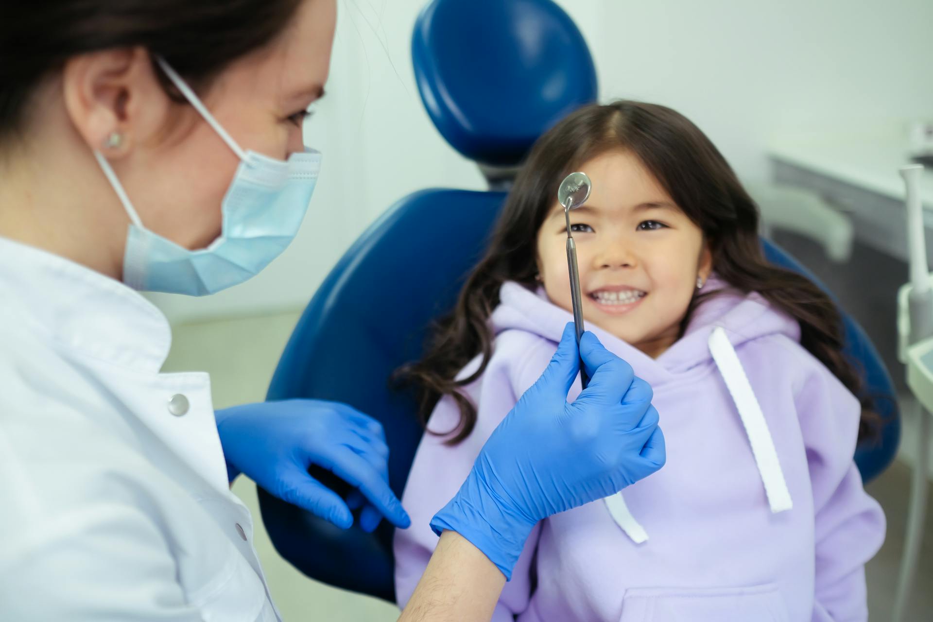 child smiling